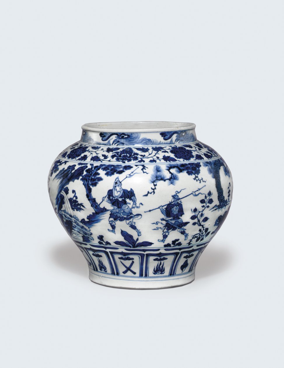Guan biały i niebieski, połowa XIV wieku autorstwa Yuan Dynasty Chinese School