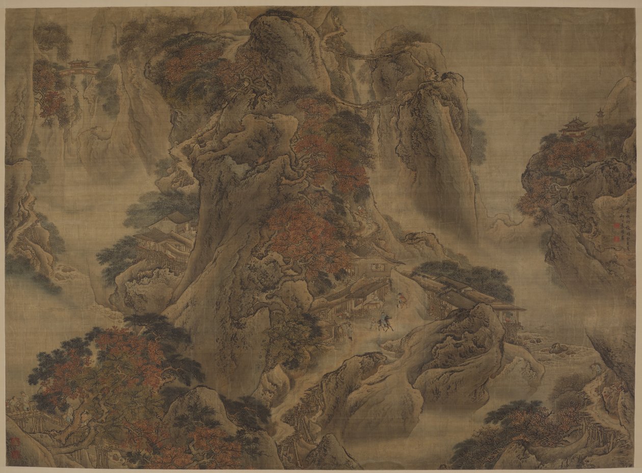 Droga do Shu autorstwa Yuan Yao