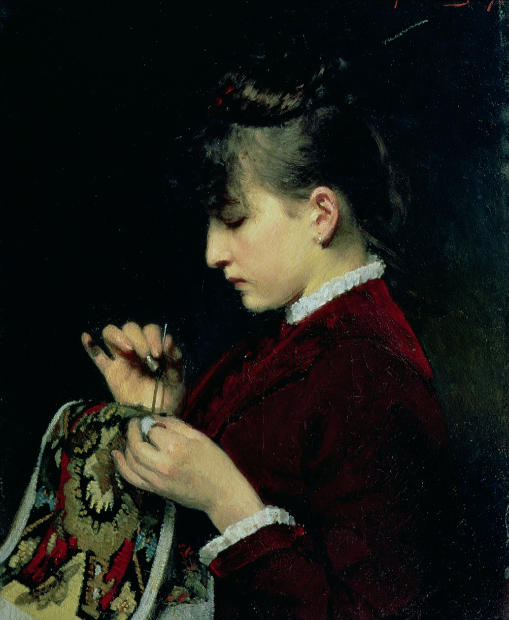 Rękodzieło, 1887 autorstwa Yuri Yakovlevich Leman