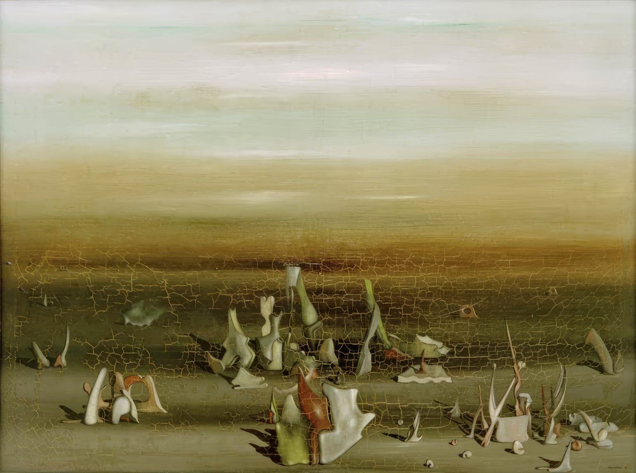 Amphiochus-Gniazdo autorstwa Yves Tanguy