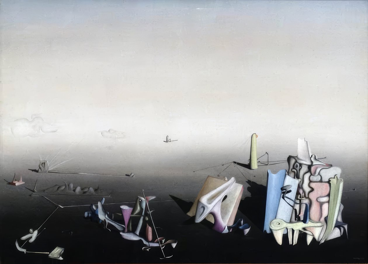 Azure Day autorstwa Yves Tanguy