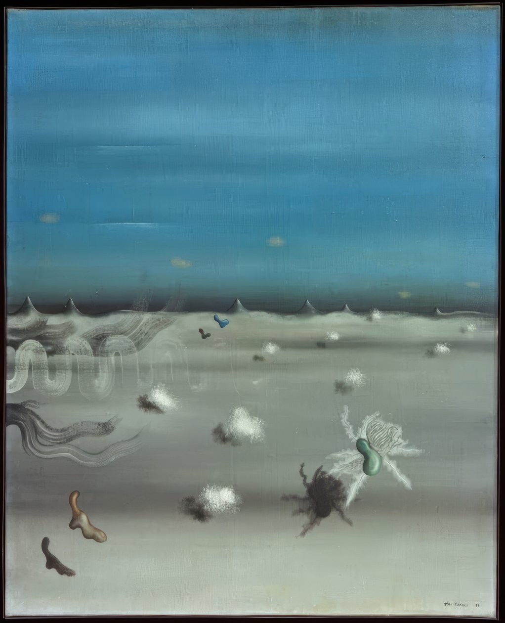 bursztynowy wzrok autorstwa Yves Tanguy