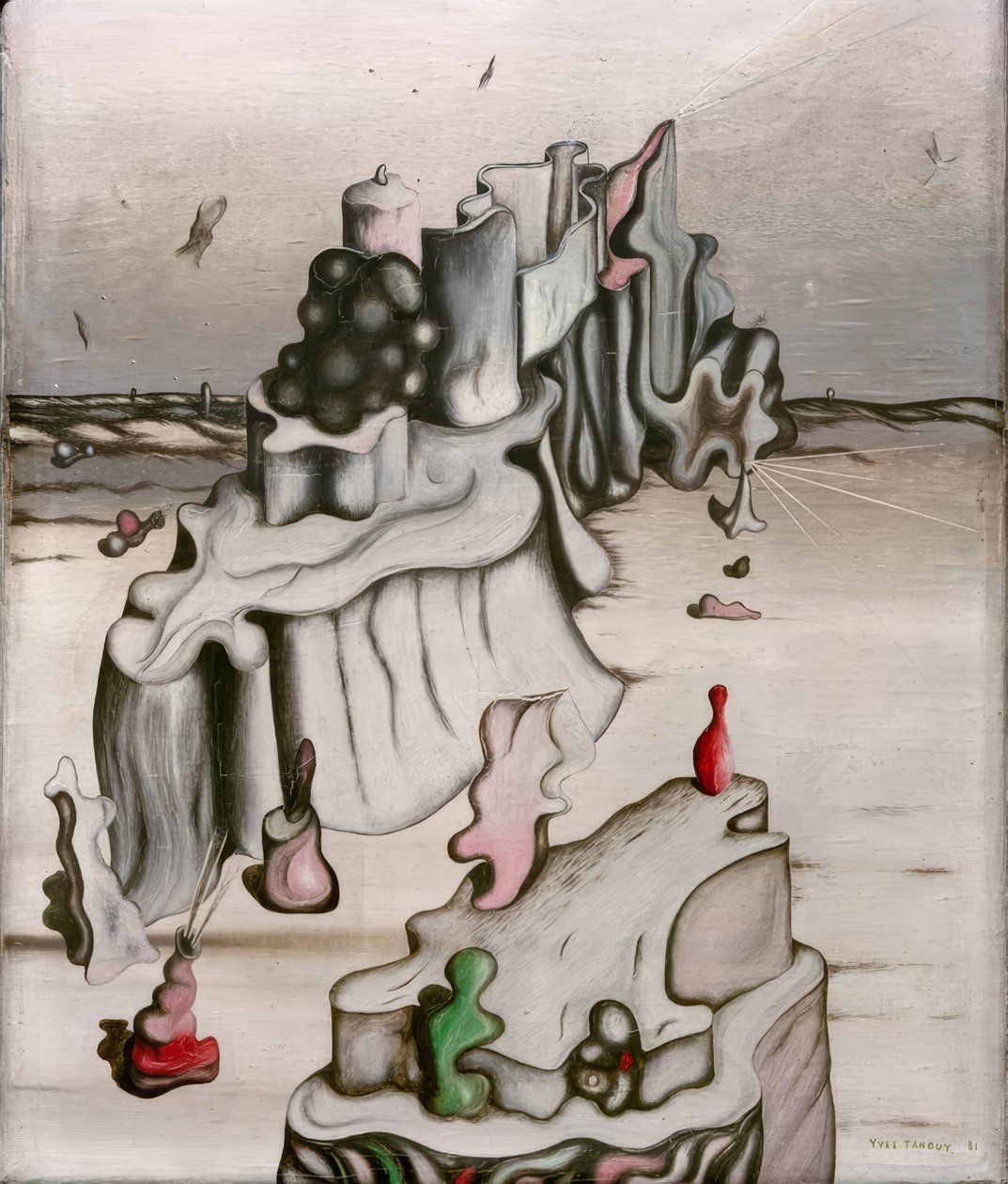 Wieża zachodnia autorstwa Yves Tanguy