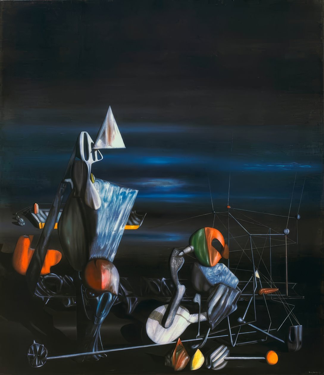 Spokojnie na północ autorstwa Yves Tanguy