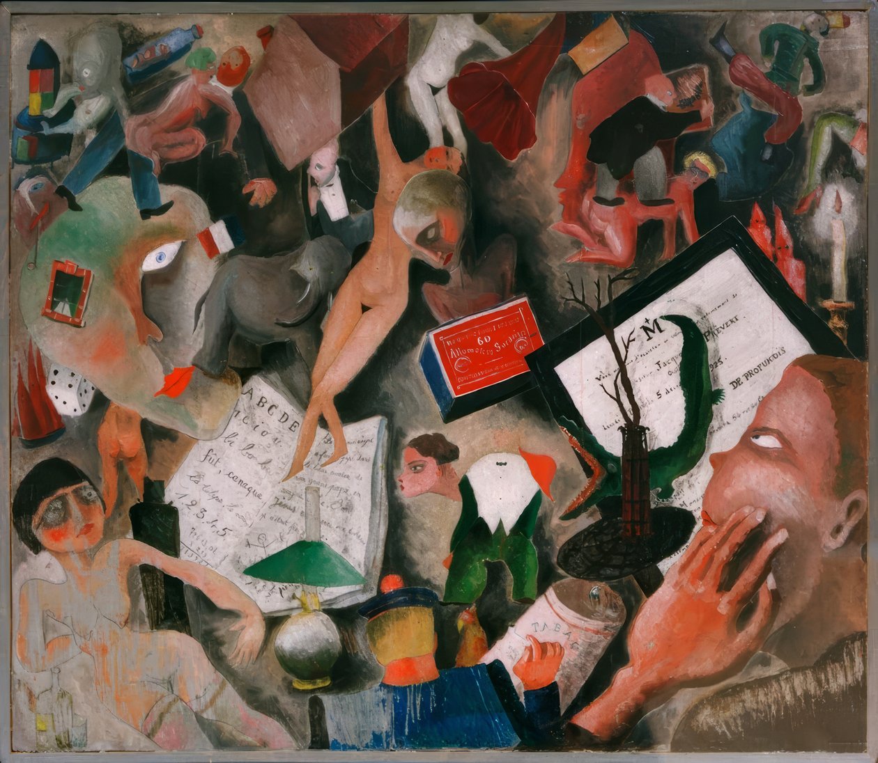 Jacques Prévert, Testament autorstwa Yves Tanguy