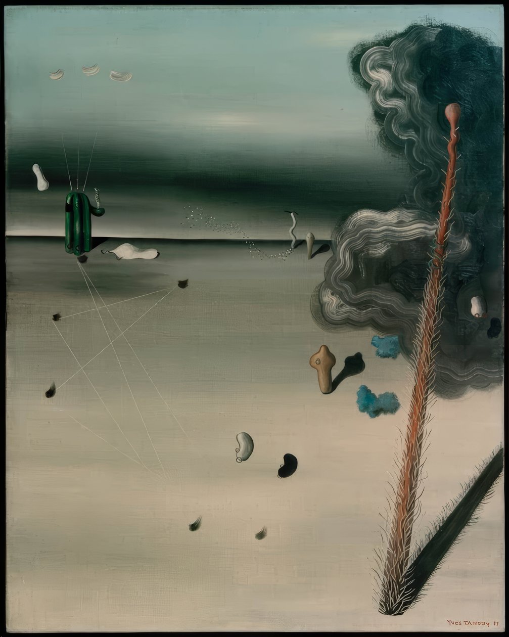 Mamo, tata jest ranny. autorstwa Yves Tanguy