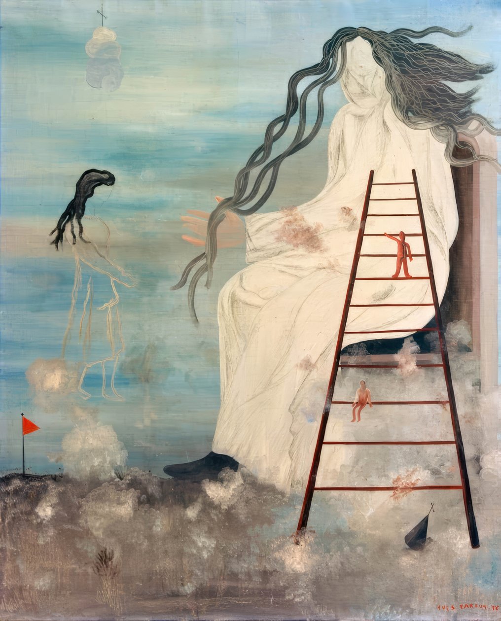 Bez tytułu (Gigantka) autorstwa Yves Tanguy