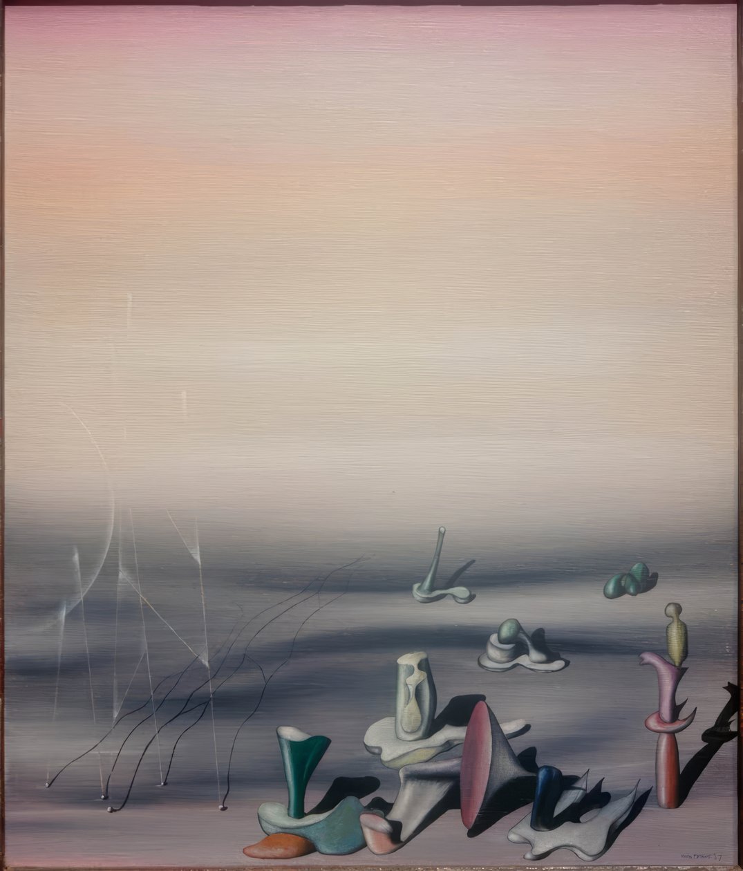 Bez tytułu (Kilku panów) autorstwa Yves Tanguy