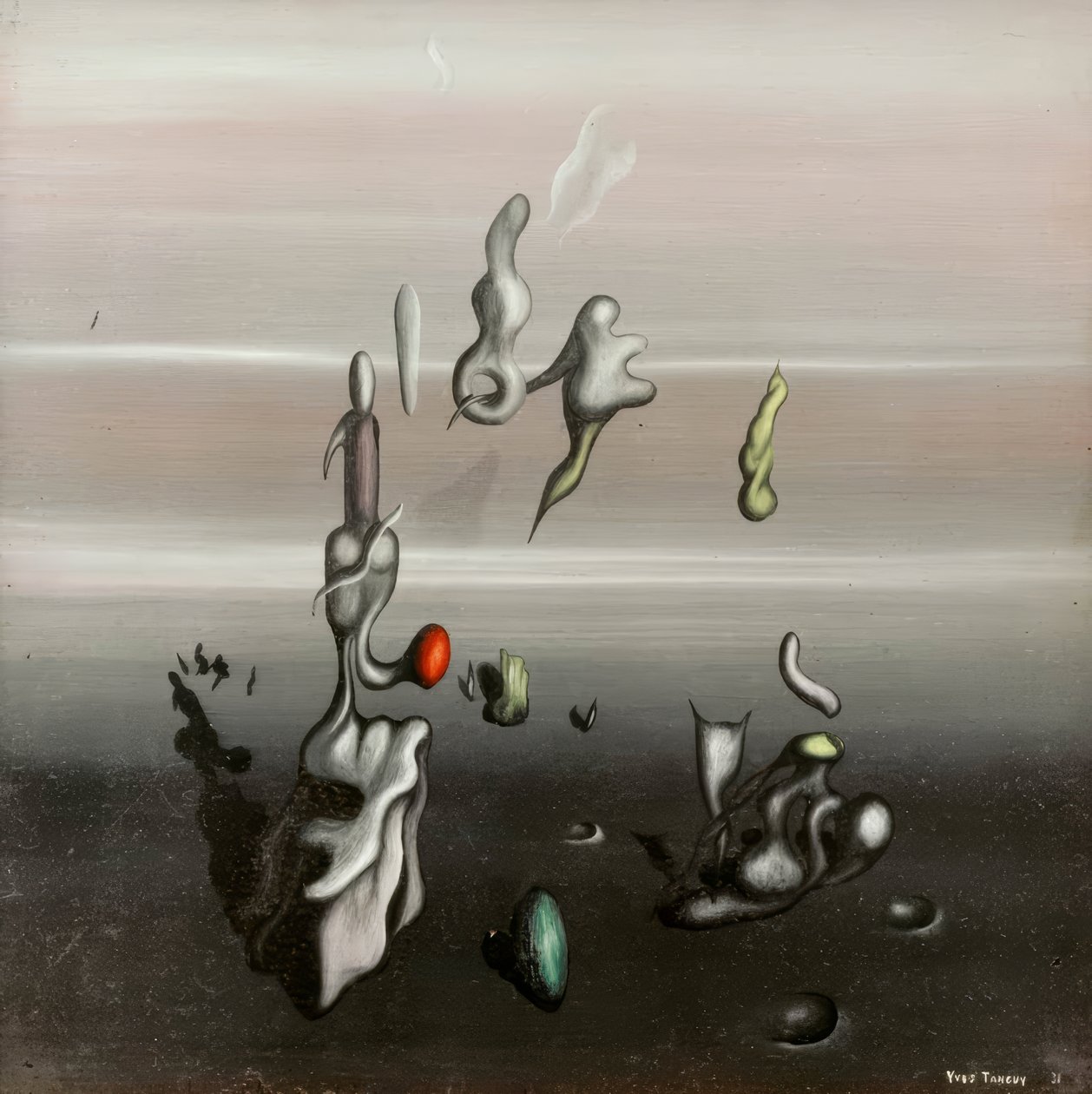 Bez tytułu autorstwa Yves Tanguy