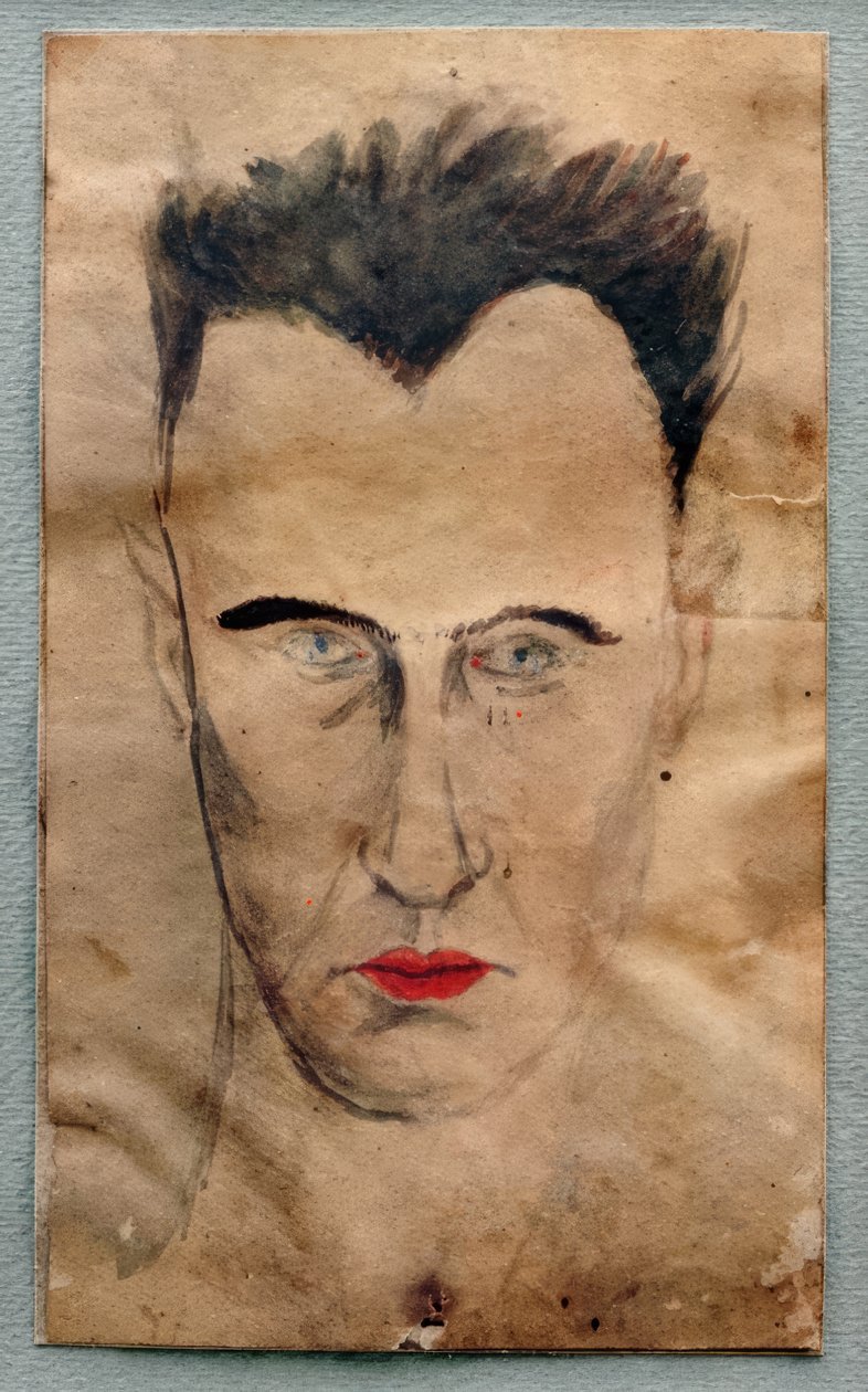 autoportret autorstwa Yves Tanguy