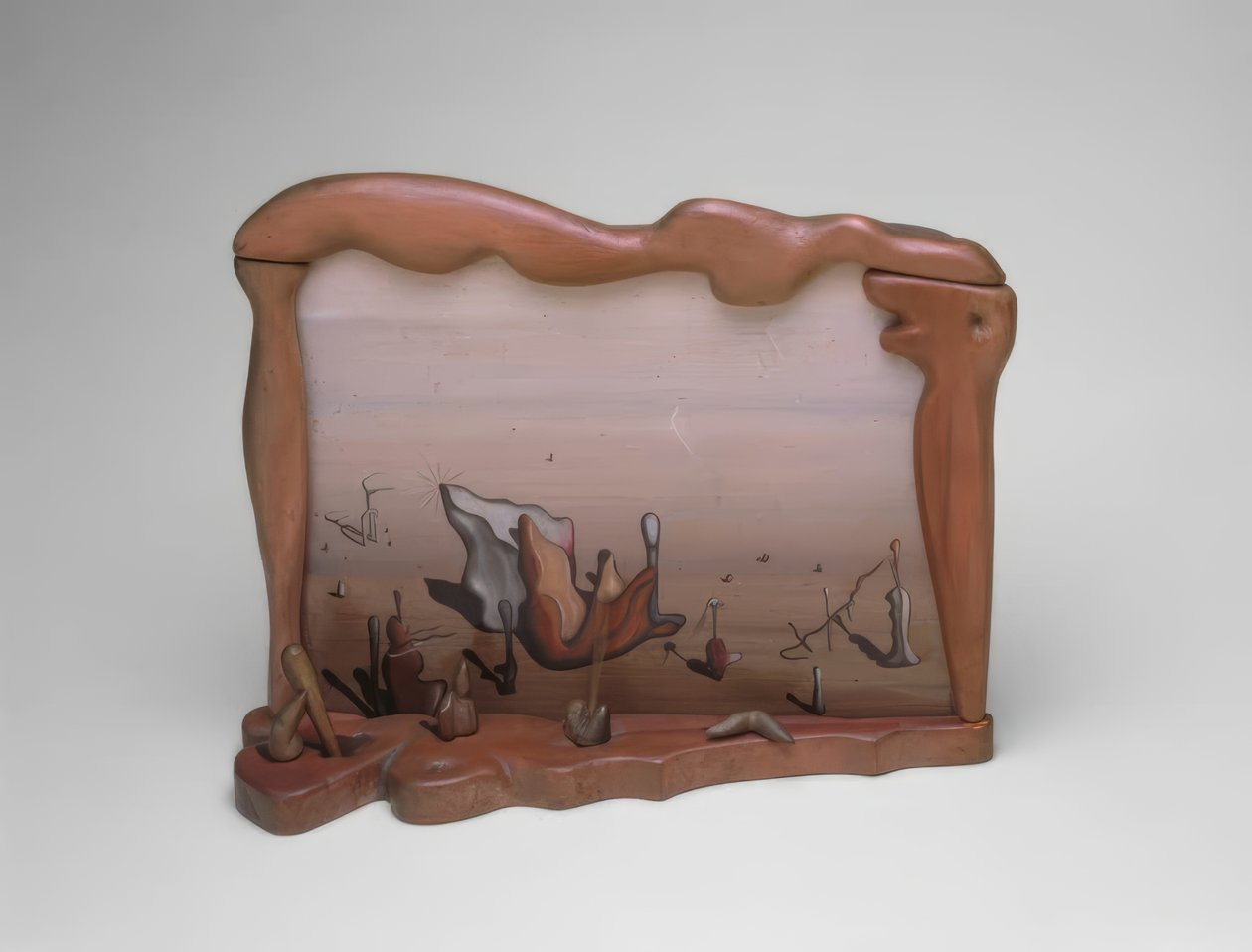 Pewność tego, czego nigdy nie widziałem autorstwa Yves Tanguy