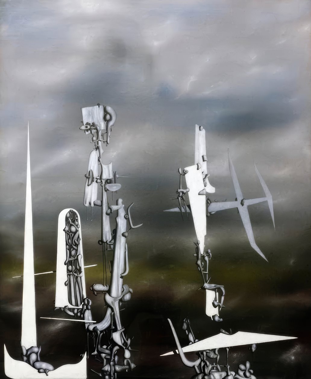 Niewidzialni autorstwa Yves Tanguy
