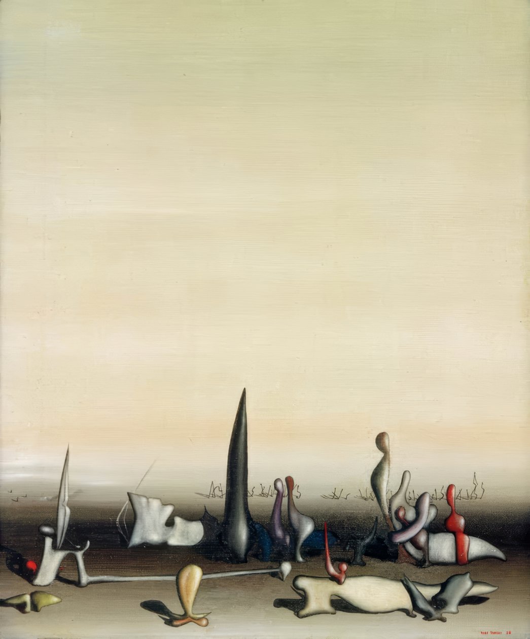 Dziedziczenie nabytych cech autorstwa Yves Tanguy