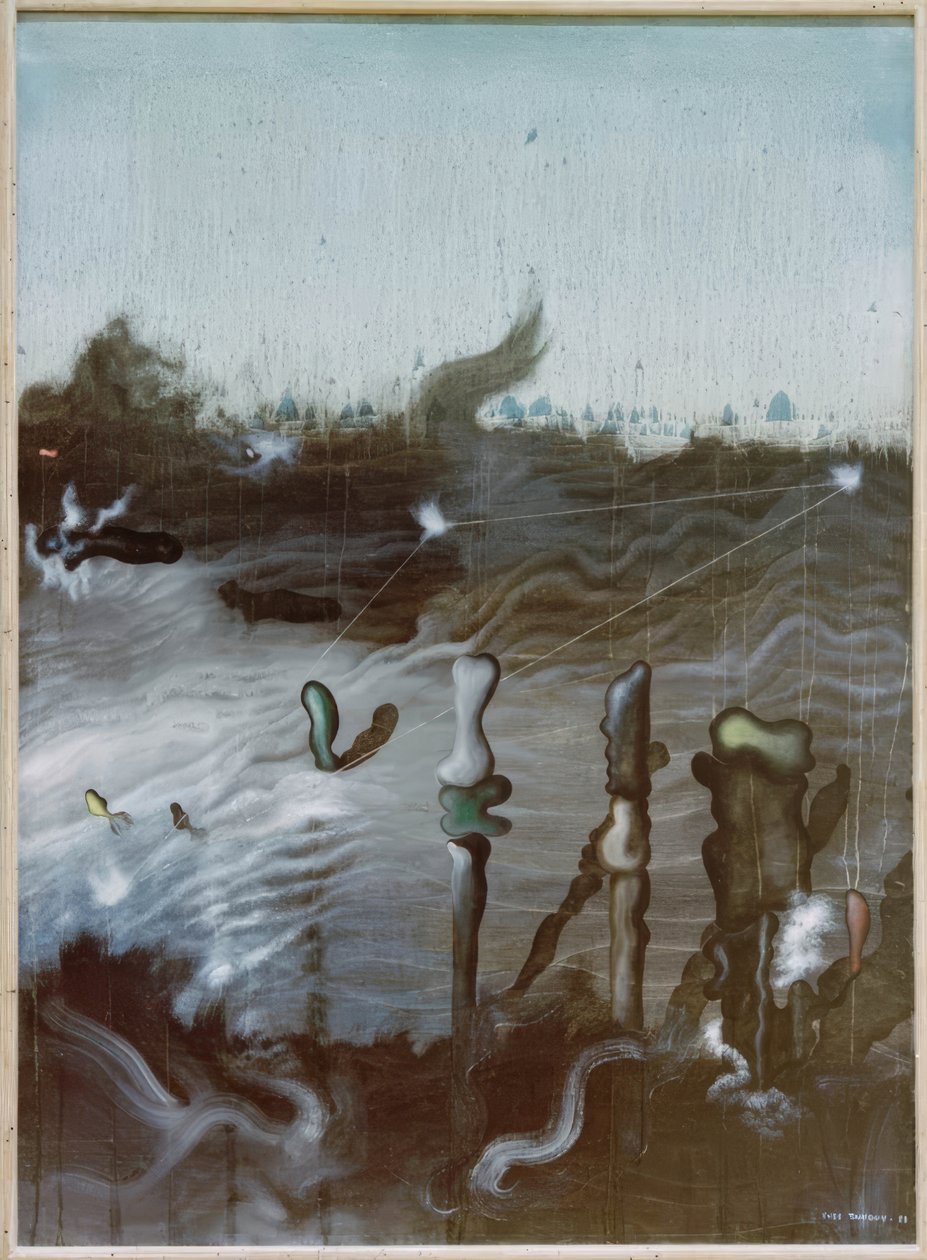 Tajemnicze głębiny autorstwa Yves Tanguy