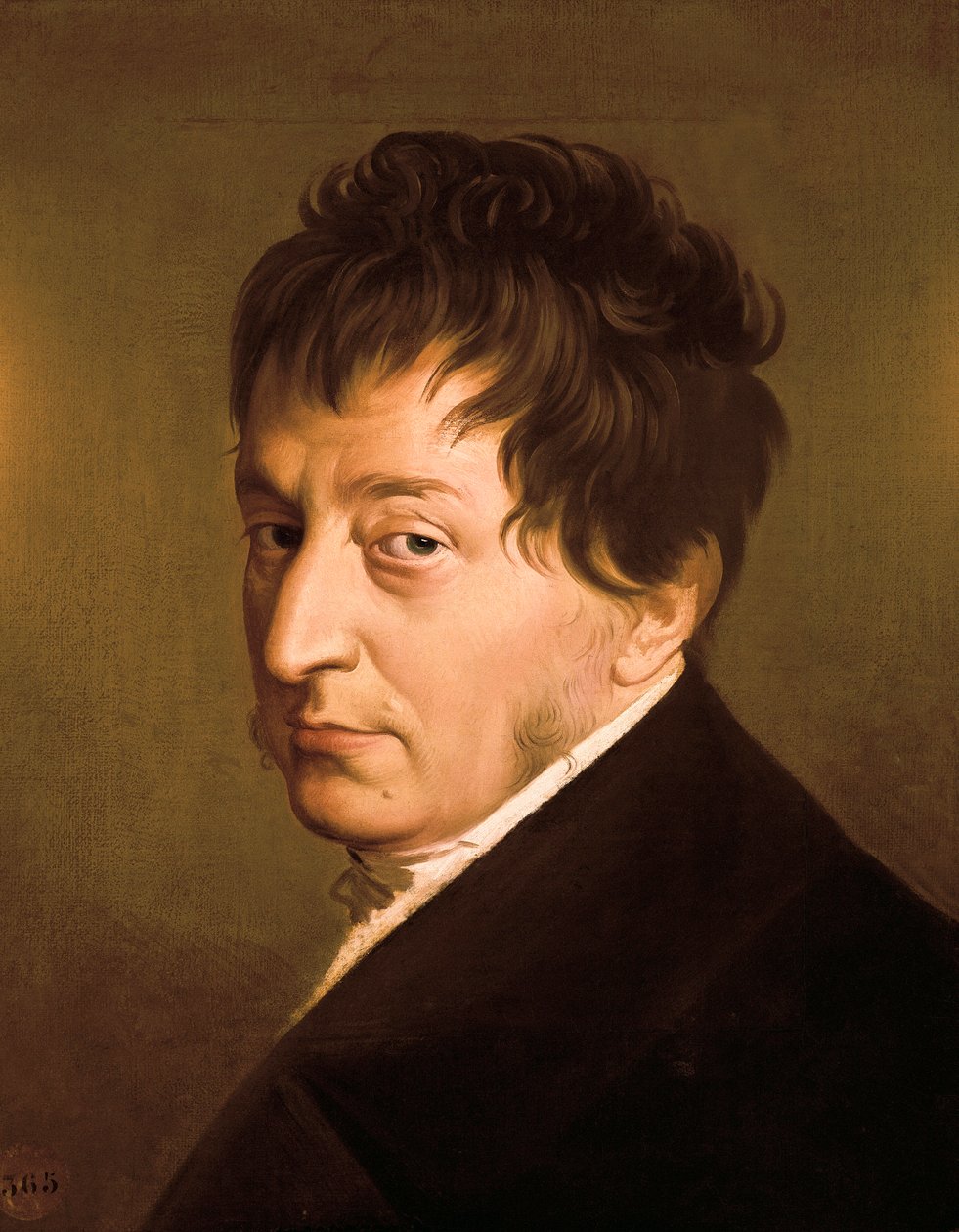Autoportret. Obraz Zacariasa Gonzaleza Velazqueza (1763-1834) autorstwa Zacarias Gonzalez Velazquez