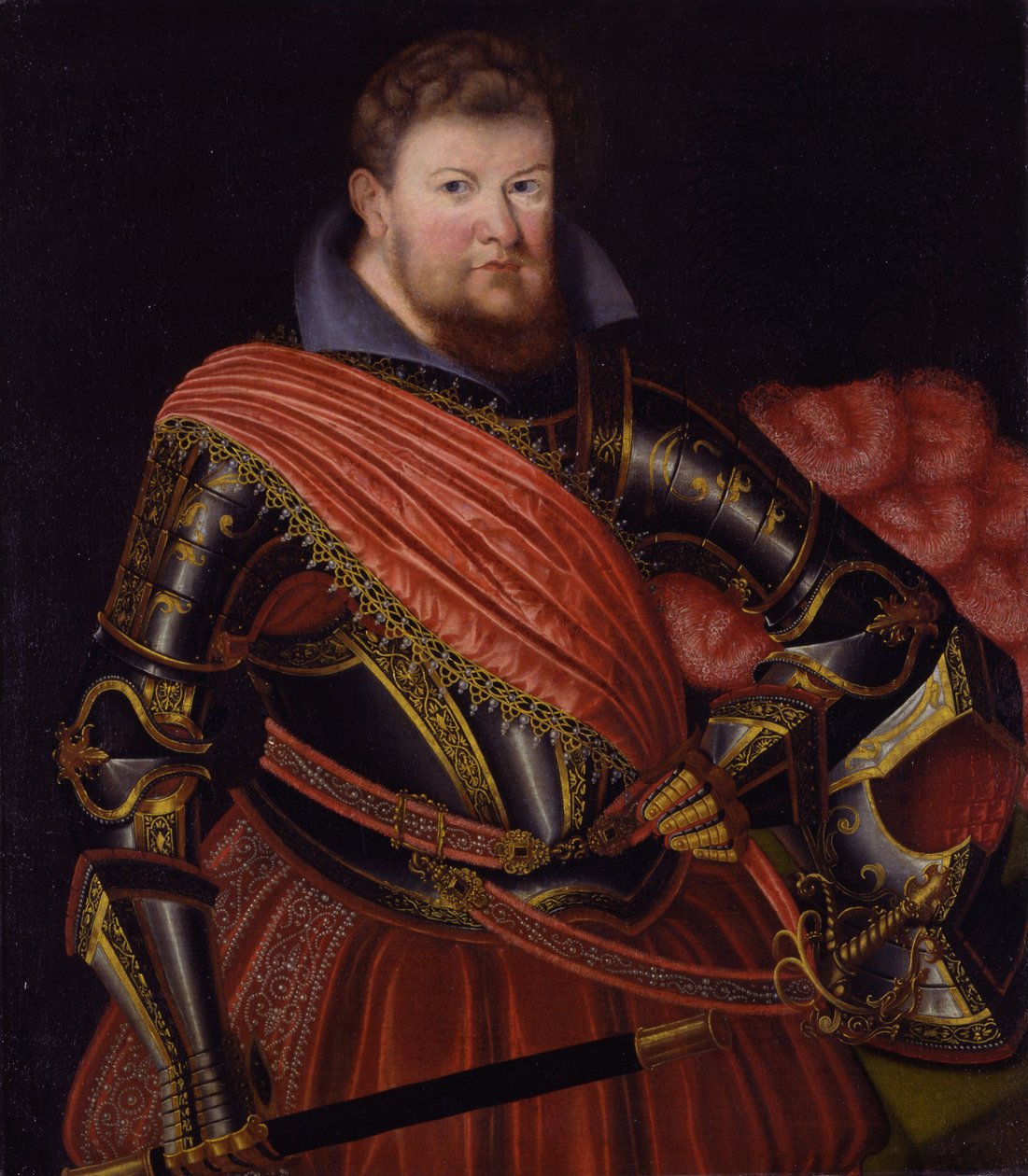 Książę-elektor saski Christian II (ok. 1601-1606) autorstwa Zacharias Wehme