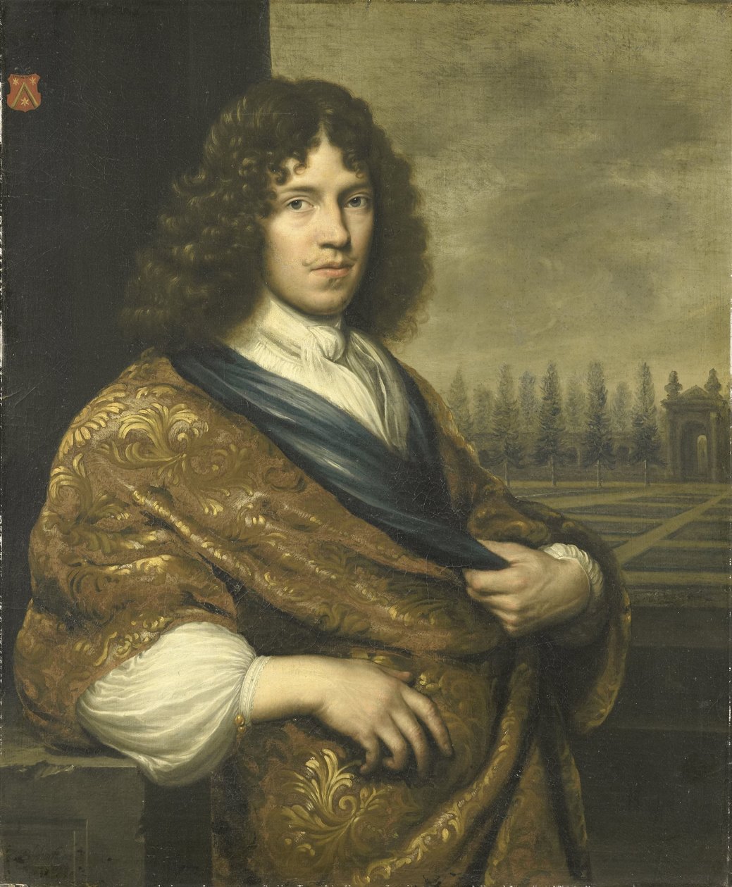 François Leidecker (1650-1718). Zastępca Skarbu Zelandii autorstwa Zacharias Blijhooft