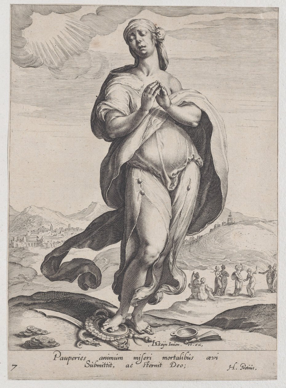 Wiara, z cnót i wad, 1596-97., 1596-97. autorstwa Zacharias Dolendo