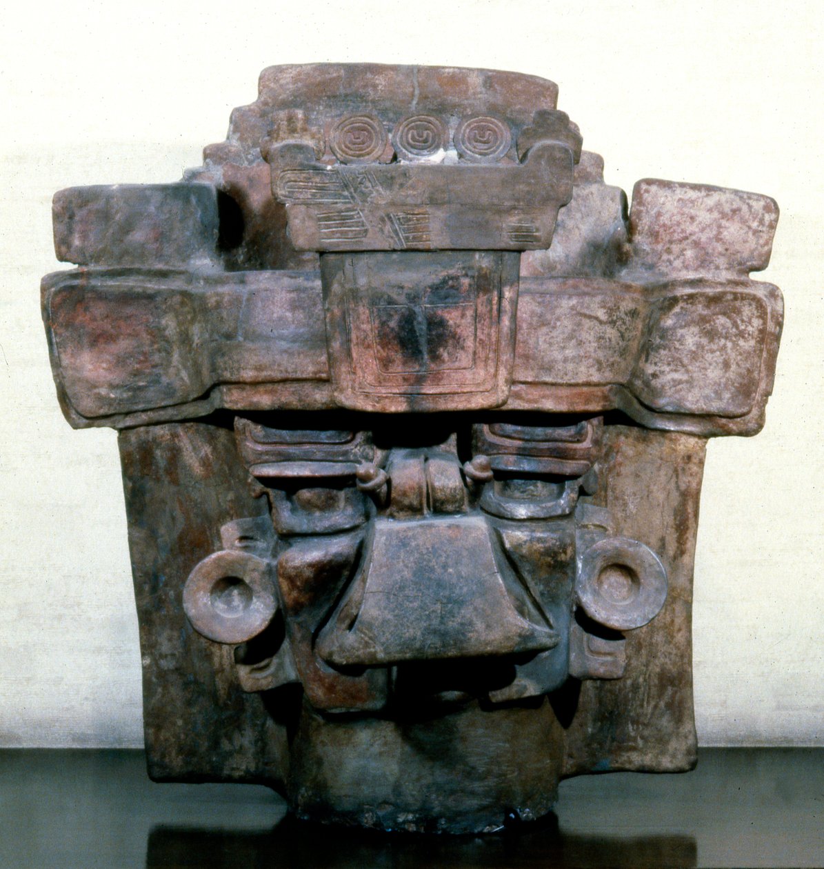Urna pogrzebowa z Monte Alban, 100-200 ne (ceramiczna) autorstwa Zapotec