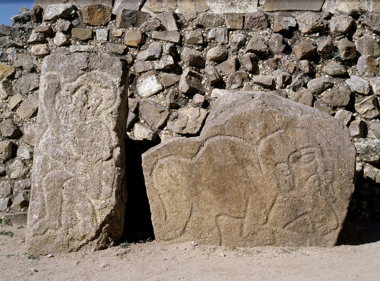 Widok steale danzantes autorstwa Zapotec Zapotec