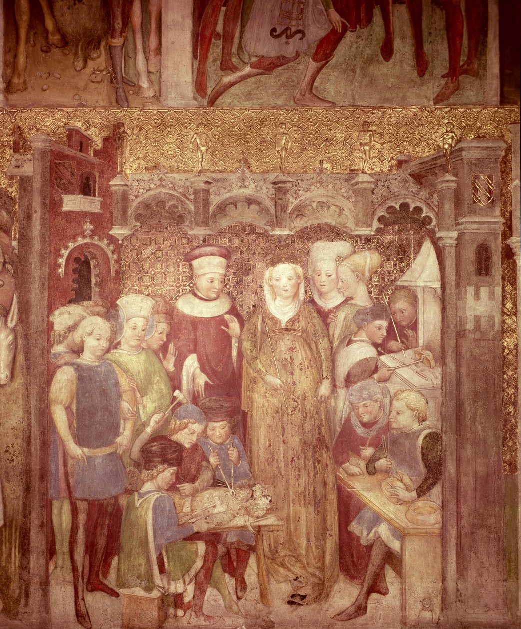 Historie królowej Teodolindy z Longobardów autorstwa Zavattari Family