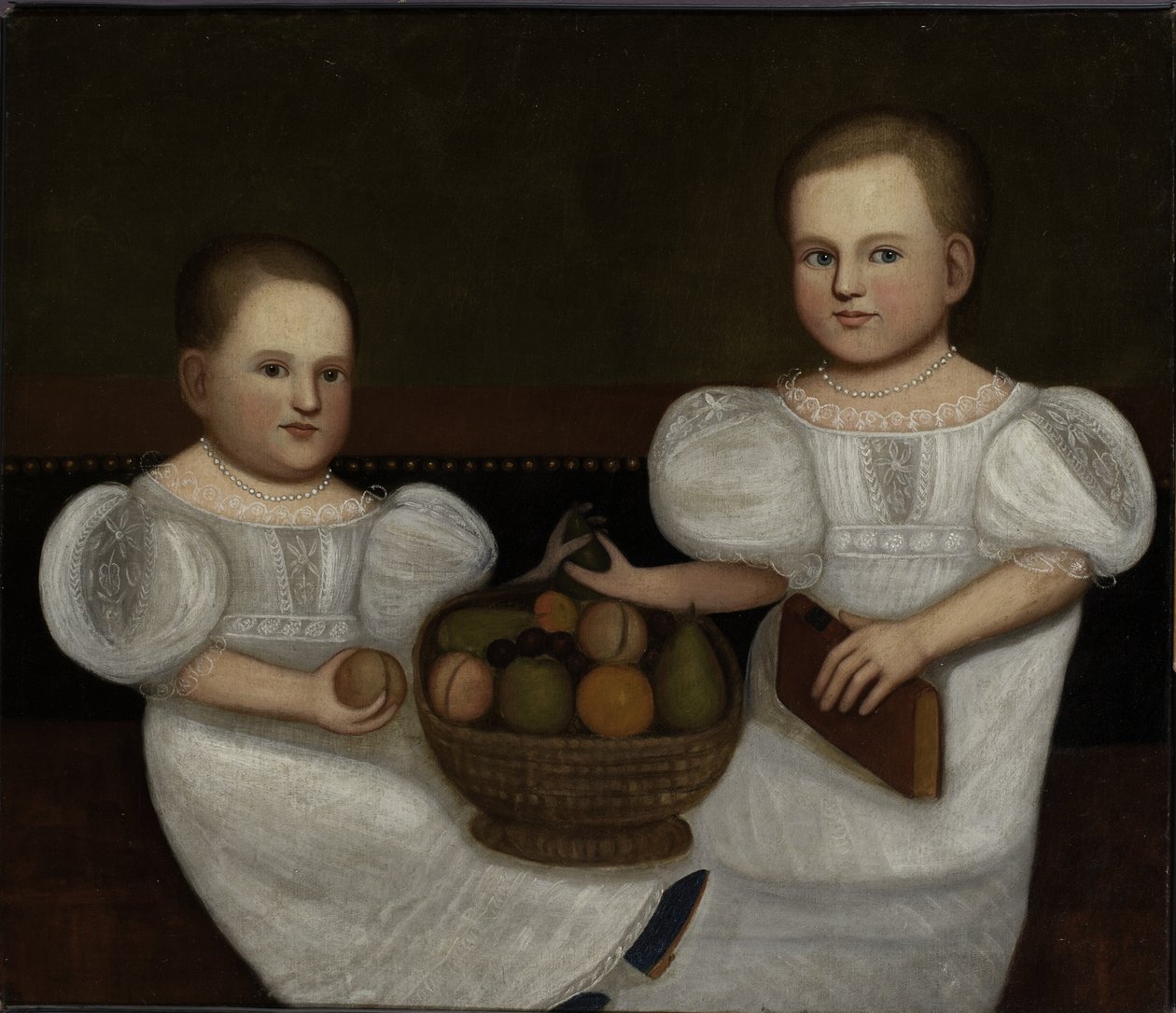 Ester Amelia i Marcella Eusebia Biała, 1843 autorstwa Zedekiah Belknap