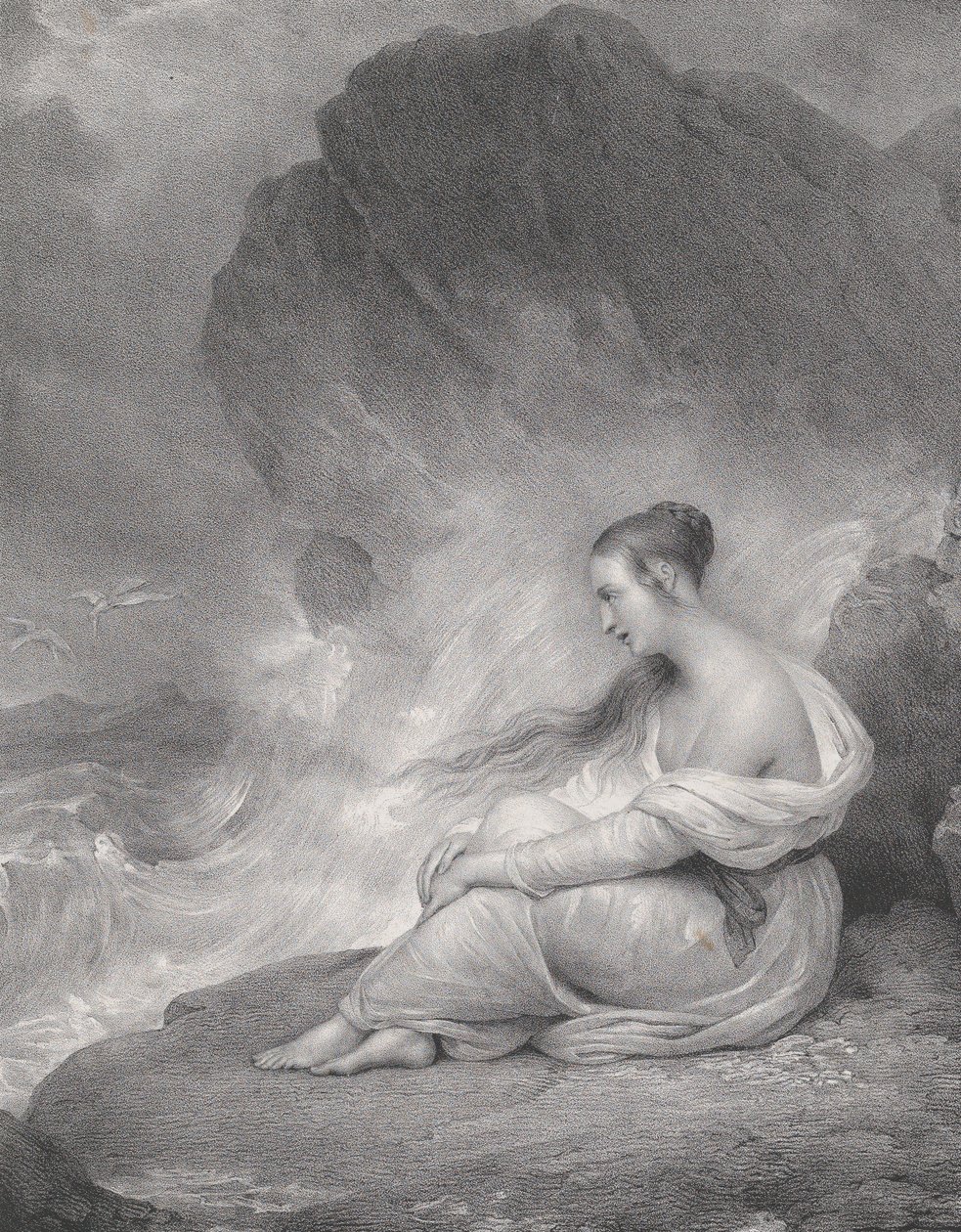 Rozpacz, 1830-58. autorstwa Zephirin Felix Jean Marius Belliard