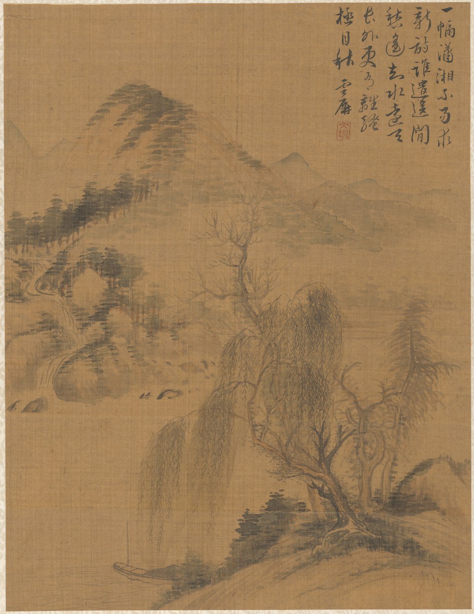 Krajobraz, 1775. autorstwa Zhai Dakun