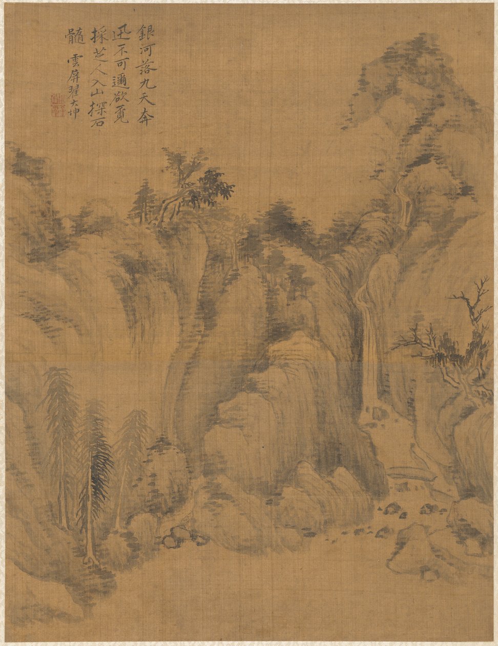 Krajobraz, 1775. autorstwa Zhai Dakun