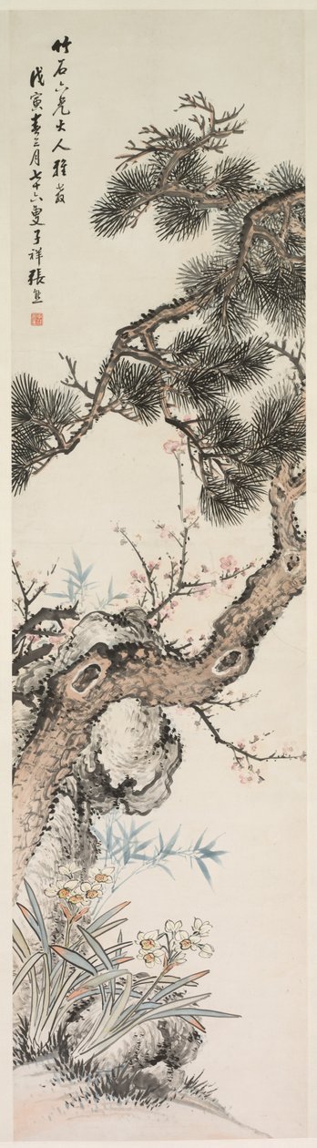 Trzy Czystości, 1800. autorstwa Zhang Xiong
