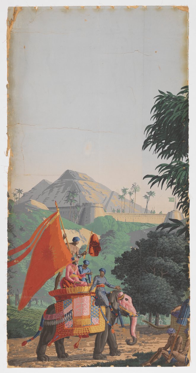 Hindusi autorstwa Zuber and Cie, Rixheim, Alsace