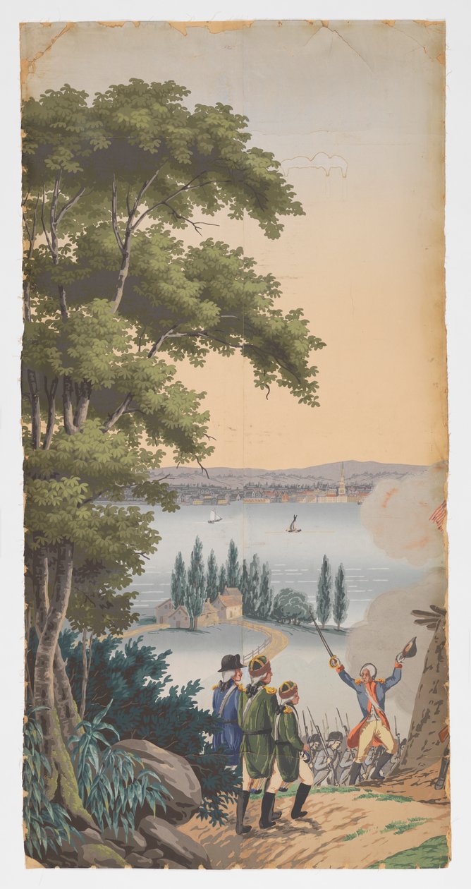Wojna o niepodległość autorstwa Zuber and Cie, Rixheim, Alsace