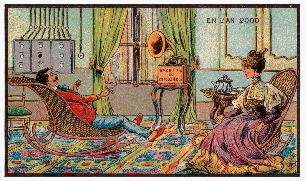 Gramofon, ok.1910 autorstwa . .