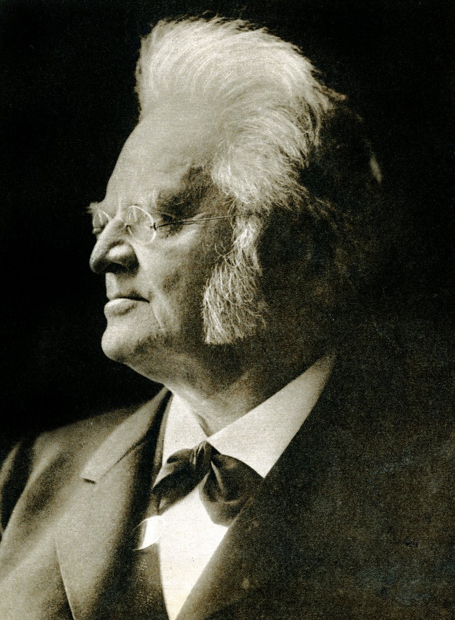 Bjornstjerne Bjornson (fotograwiura) autorstwa Hippolyte Lalaise Devéria