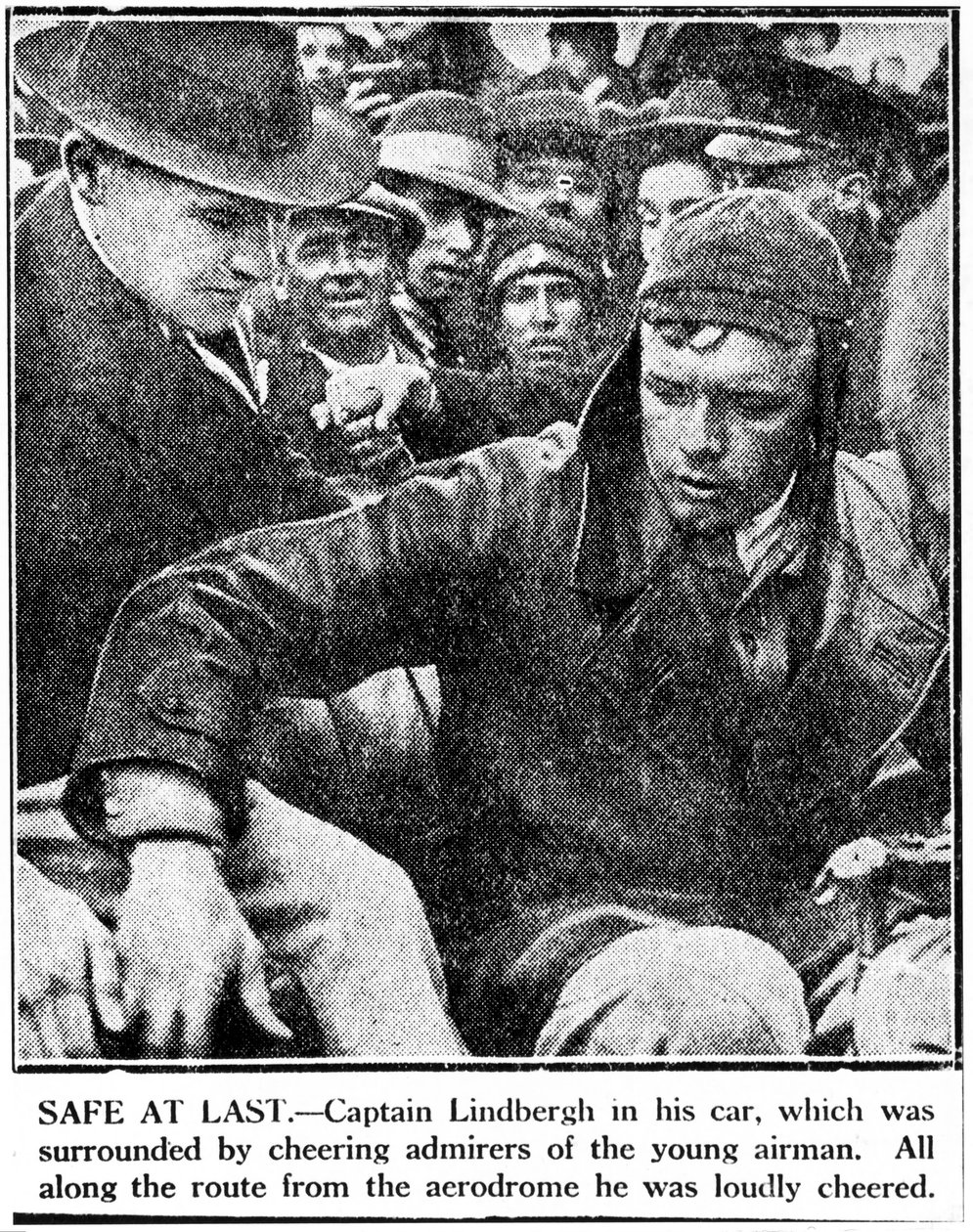 Charles Augustus Lindbergh, amerykański pilot, ok. 1920 autorstwa Ferdinand Georg Waldmuller