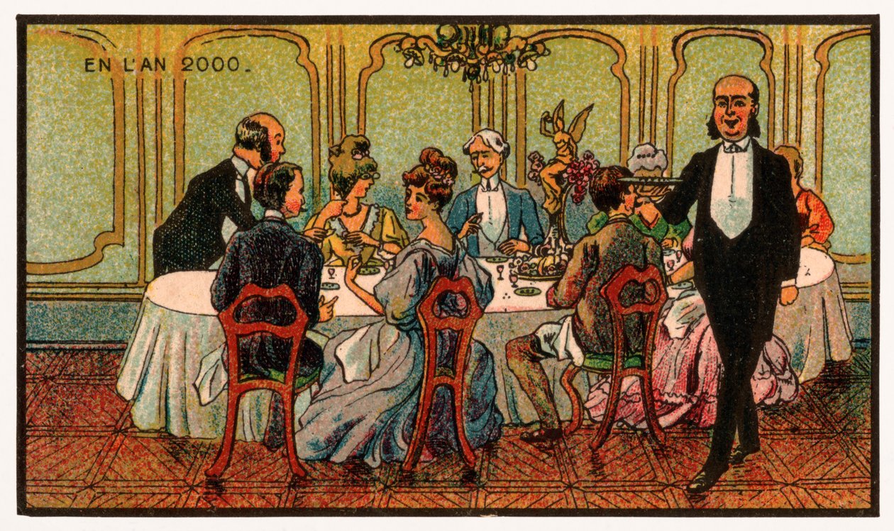 Obiad chemiczny, ok.1910 autorstwa . .