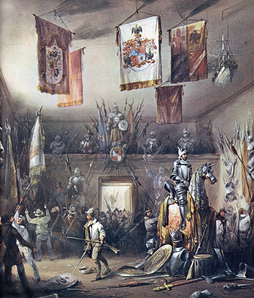 ODCINEK 5 DNI MEDIOLANU 1848 autorstwa . .