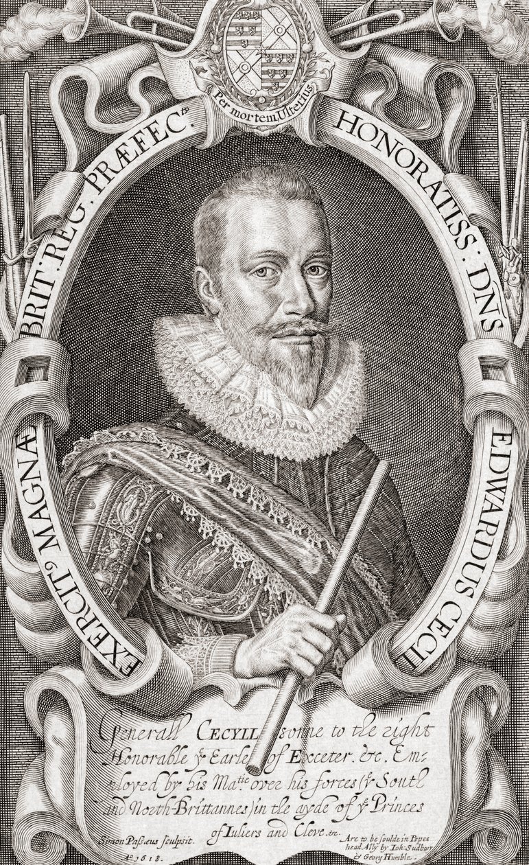 Edward Cecil autorstwa . .