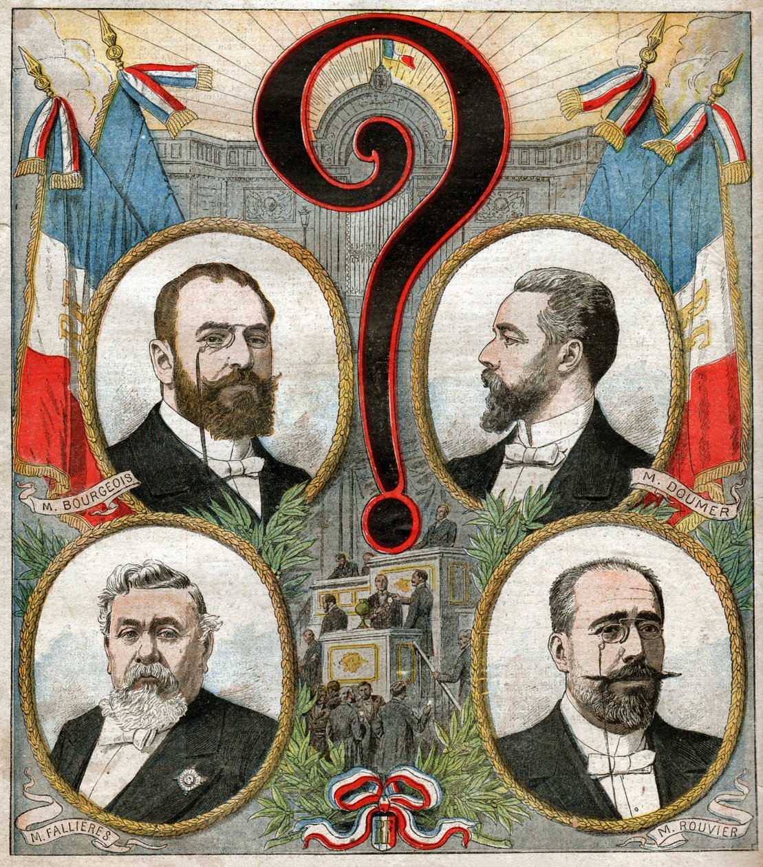 Wybory prezydenta 1906. Wybory prezydenckie 1906. autorstwa Ferdinand Georg Waldmuller