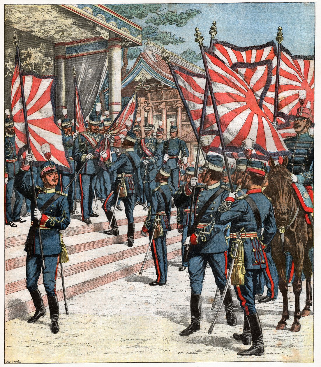 Cesarz Meiji autorstwa . .