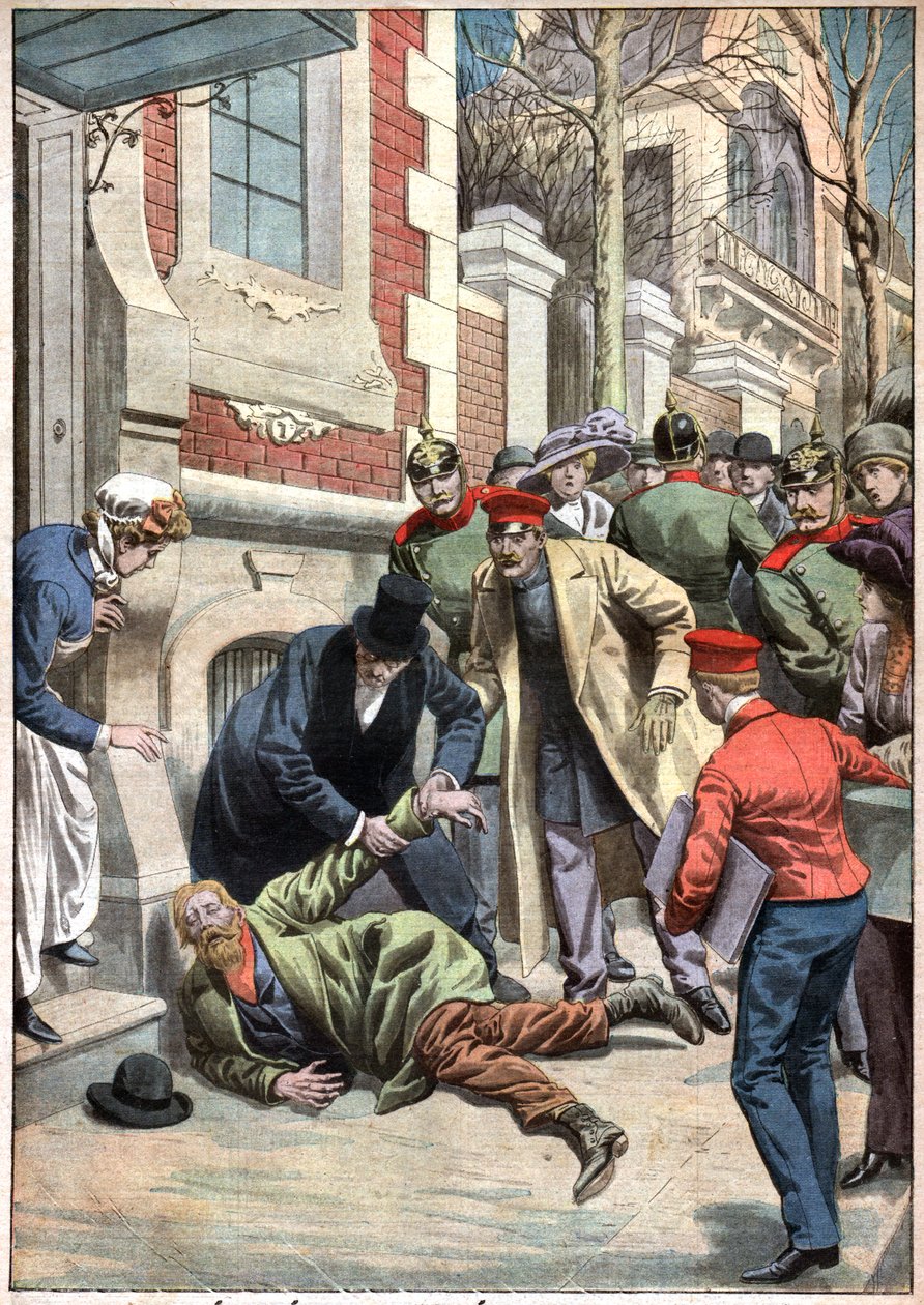 Epidemia Berlina. Epidemia w Berlinie. autorstwa Ferdinand Georg Waldmuller