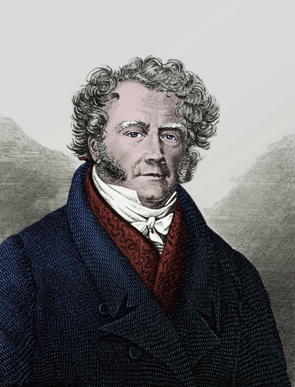 Francois Vidocq. c.1850 (grawerowanie) autorstwa . .