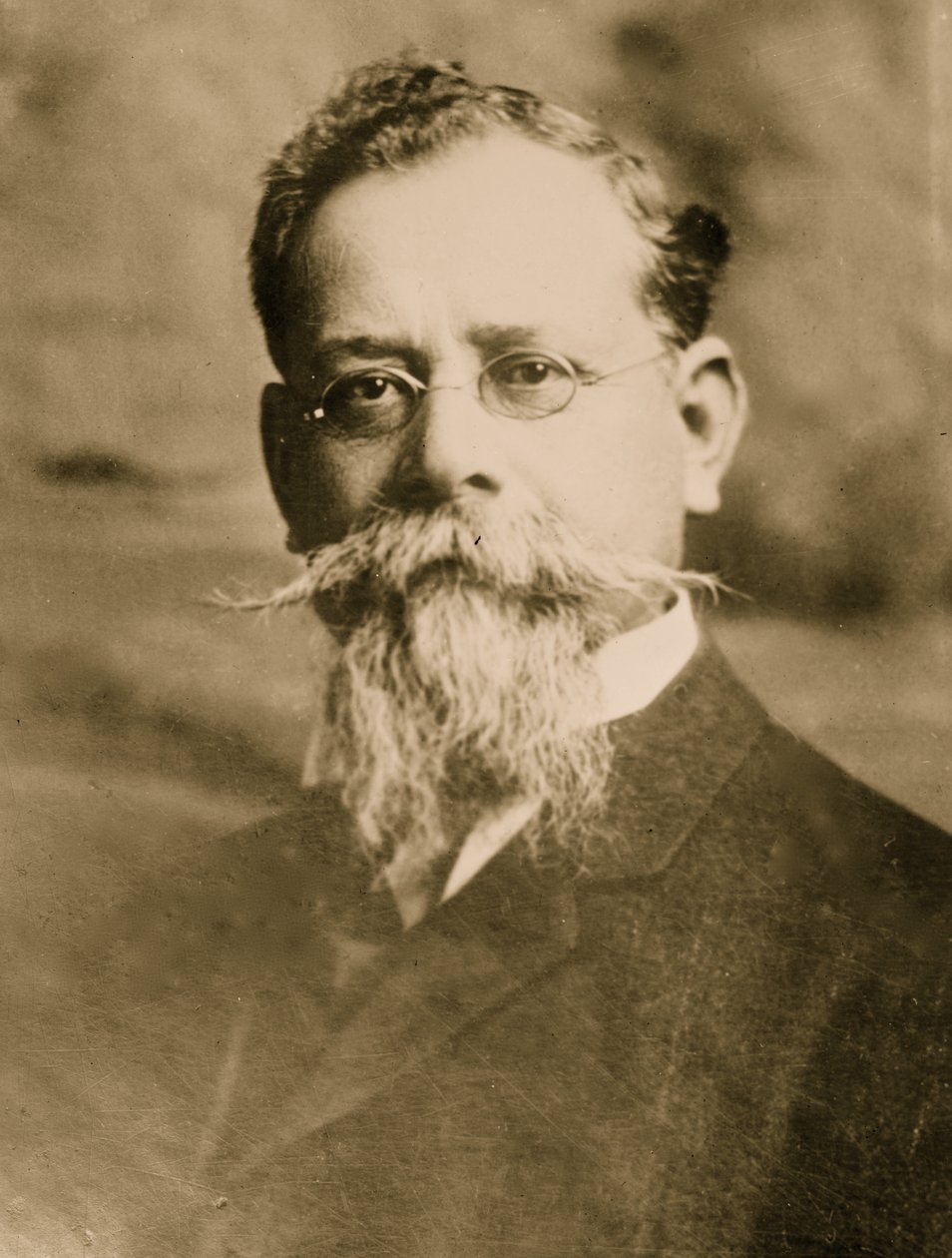 Generał Venustiano Carranza (zdjęcie) autorstwa Hippolyte Lalaise Devéria
