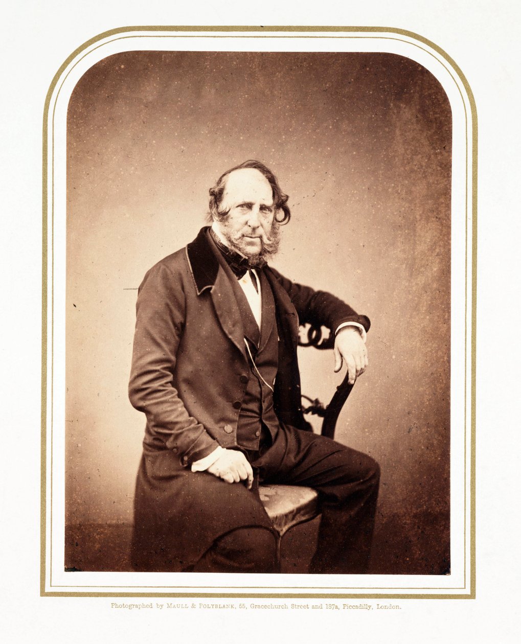 George Cruikshank, brytyjski artysta autorstwa Frederick (attr. to) Barnard