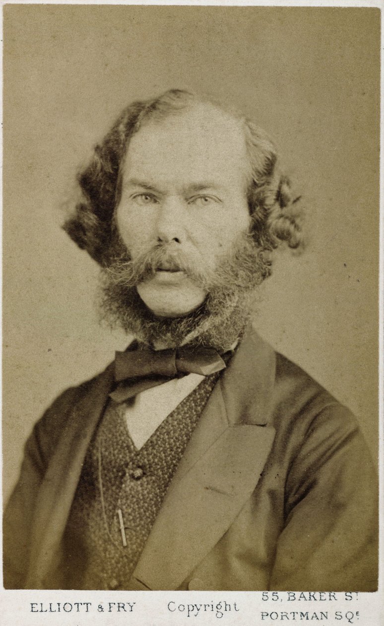 George Henry Lewes, angielski pisarz i filozof, ok. 1865-1878 autorstwa Ferdinand Georg Waldmuller