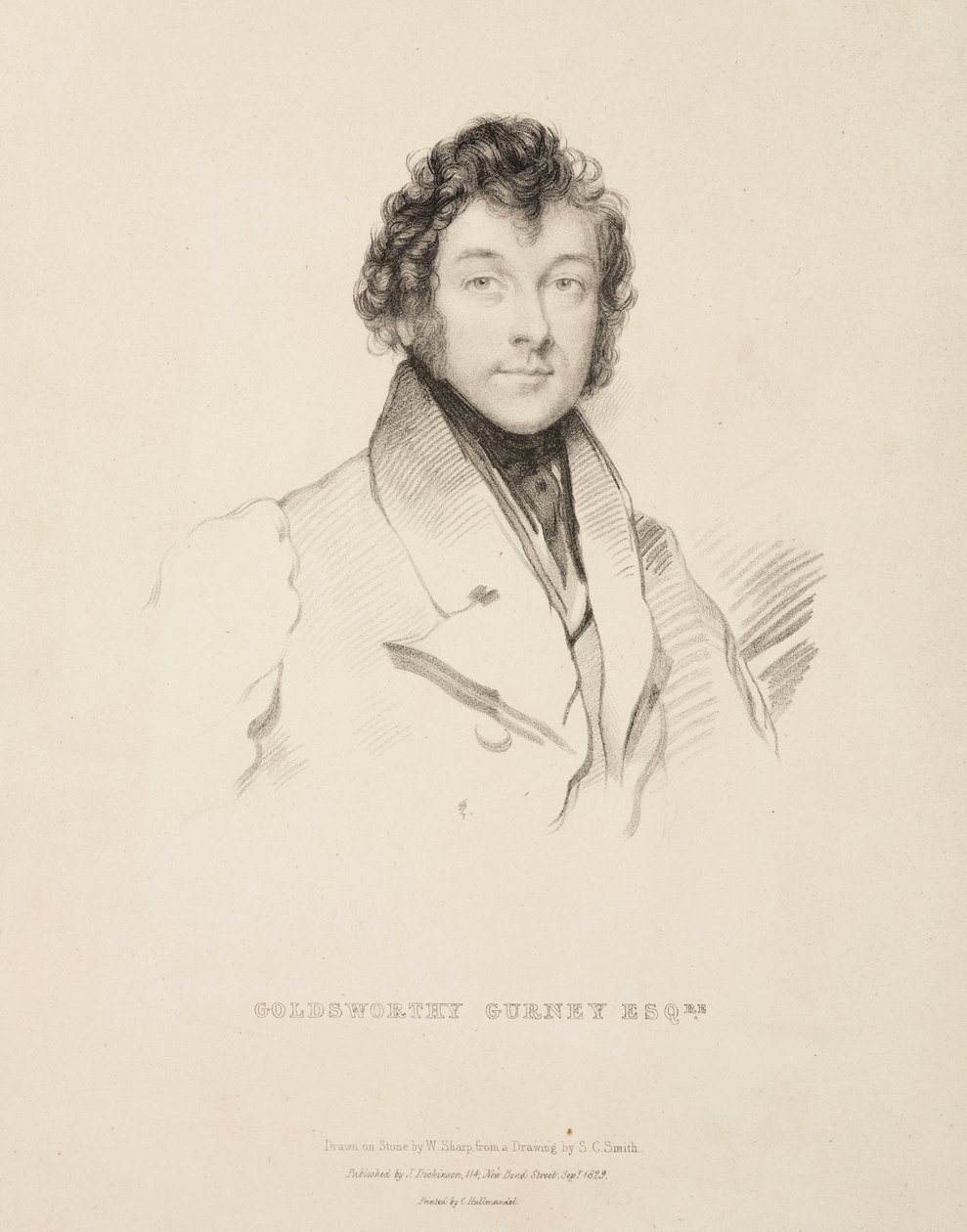 Goldsworthy Gurney, angielski wynalazca autorstwa Frederick (attr. to) Barnard