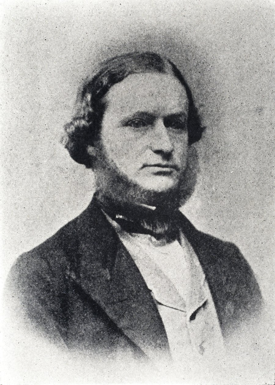 Gustav Kirchhoff, niemiecki fizyk, ok. 1860 autorstwa Frederick (attr. to) Barnard