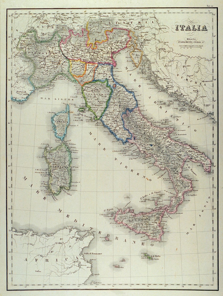 WŁOCHY 1858 autorstwa . .