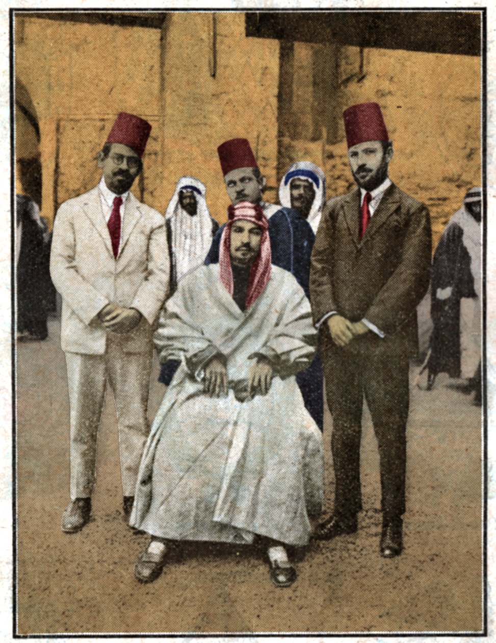 Ibn Saud, ok. 1925 autorstwa . .