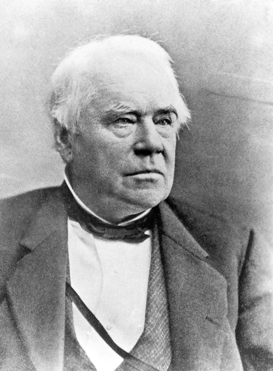 James Bicheno Francis, angielsko-amerykański wynalazca, ok. 1880 autorstwa Frederick (attr. to) Barnard